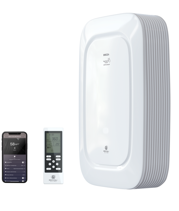 Приточно-очистительный комплекс BREZZA RCB 150 LUX + EH-1000 — изображение 3